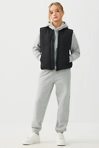 Veste bouffante sans manches