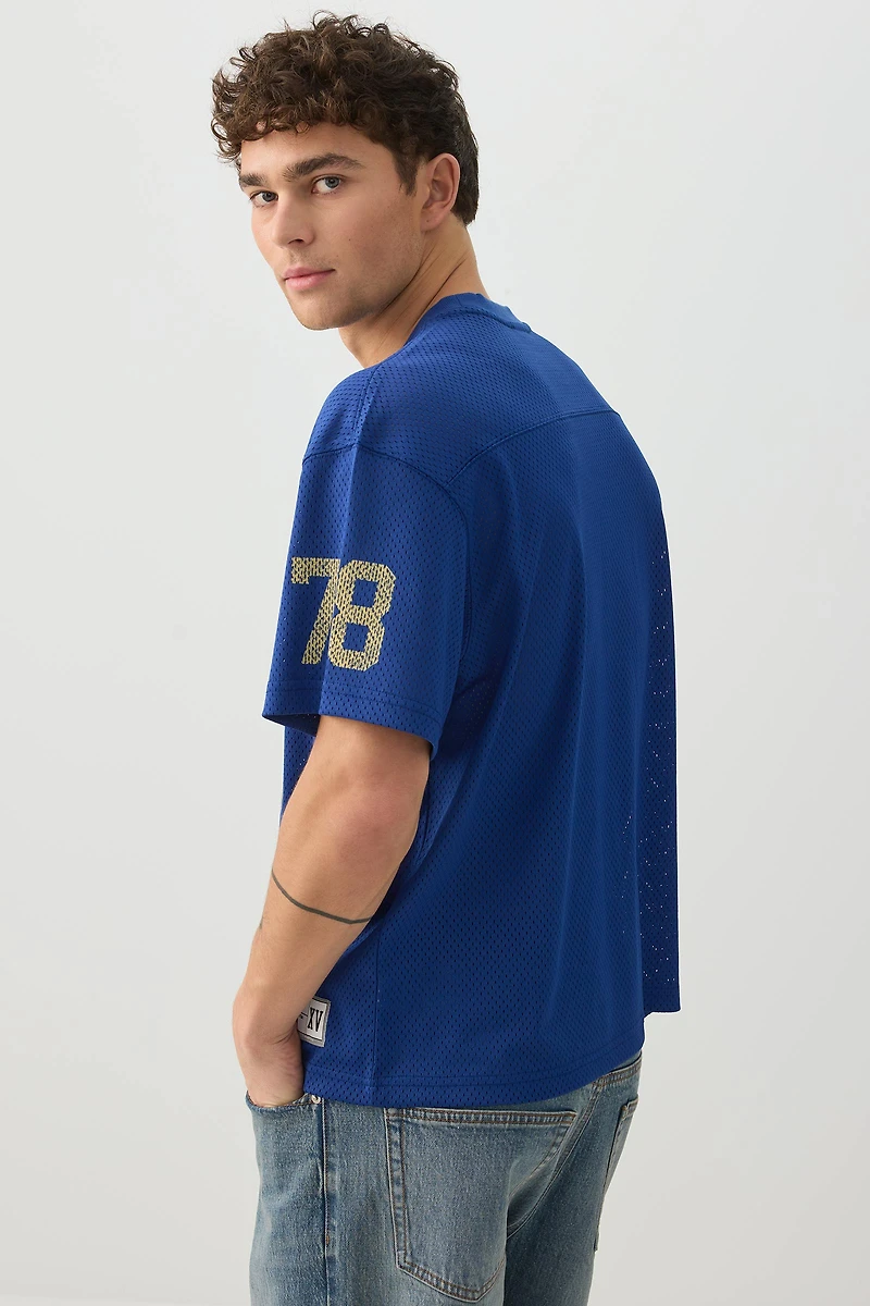 Boxy Mesh Sports Jersey
