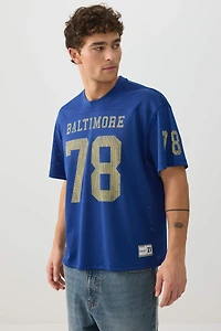 Boxy Mesh Sports Jersey