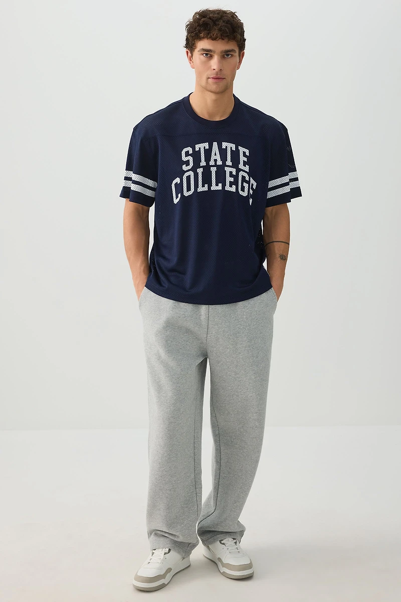 Boxy Mesh Sports Jersey