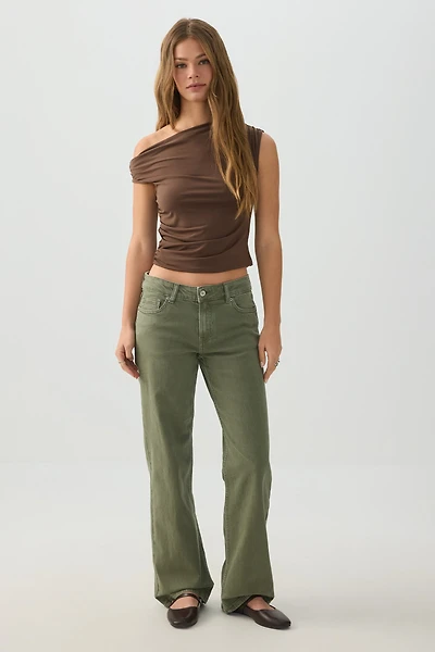 The Era Mid Rise Straight Jean