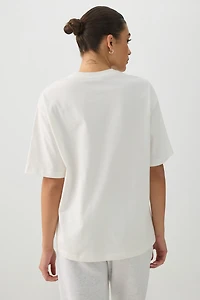 T-shirt ample graphique