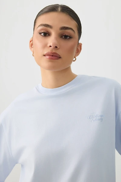 T-shirt ample graphique