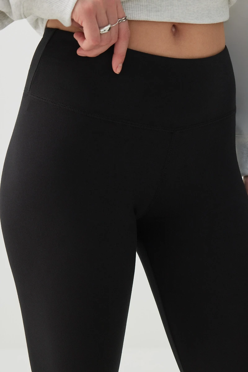 Legging très doux à large bande de taille