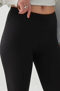Legging très doux à large bande de taille