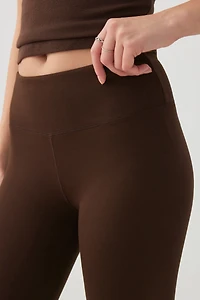 Legging très doux à large bande de taille