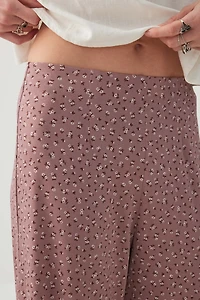 Jupe-culotte à fentes latérales