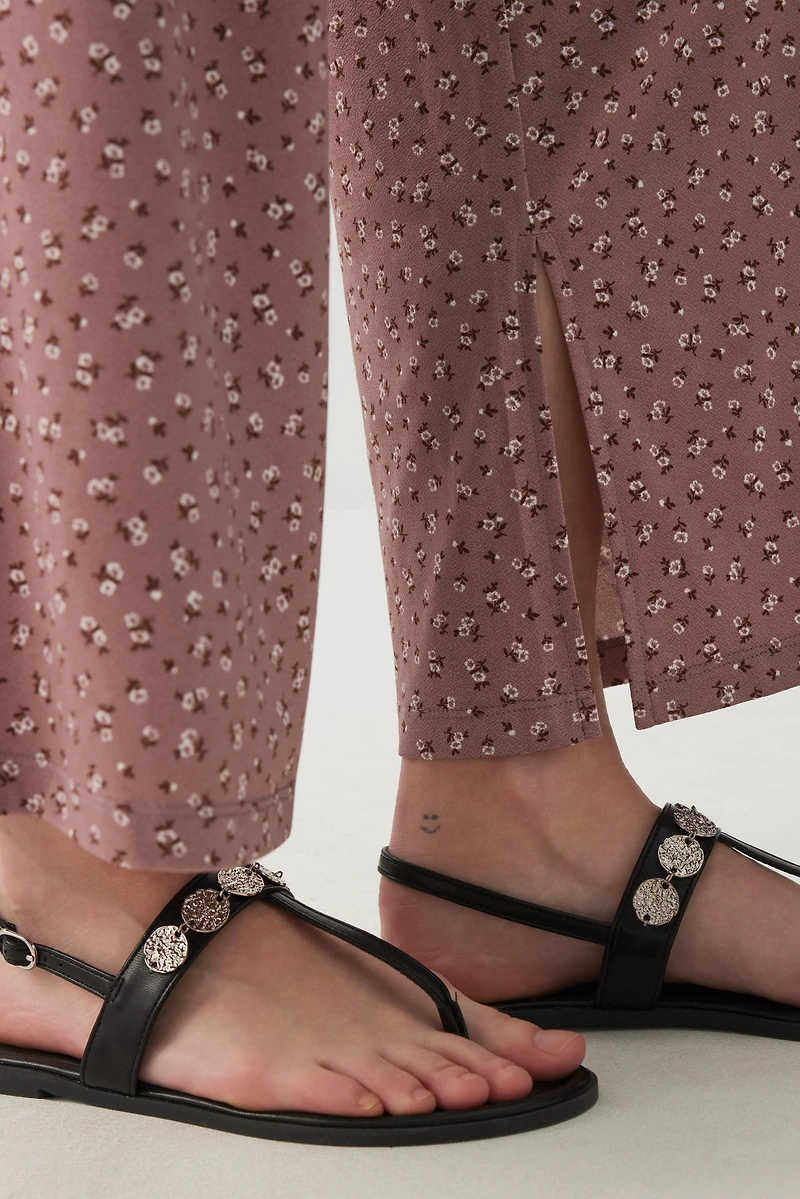 Culottes with Side Slits