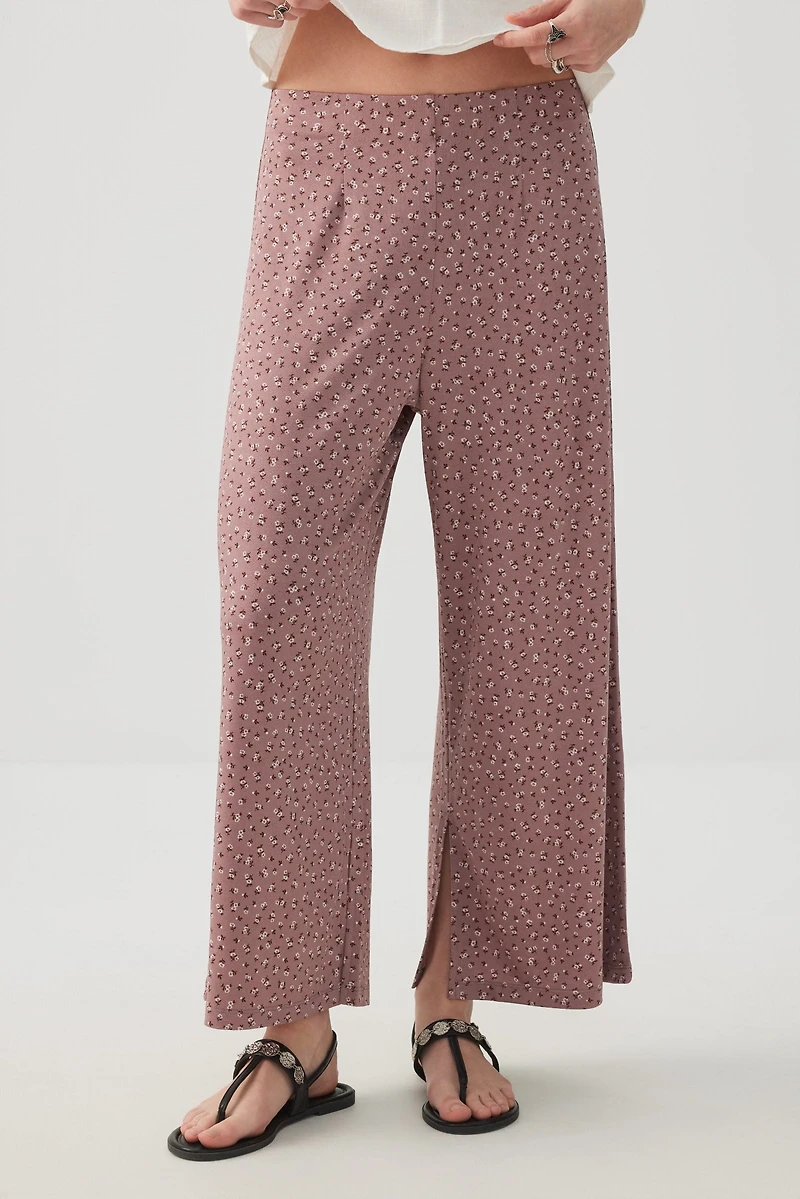Culottes with Side Slits