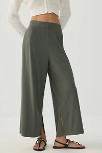 Culottes with Side Slits