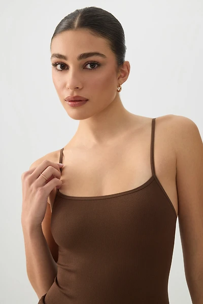 Seamless Bodysuit with Adjustable Straps