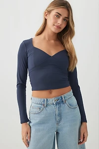 Bustier Crop Top