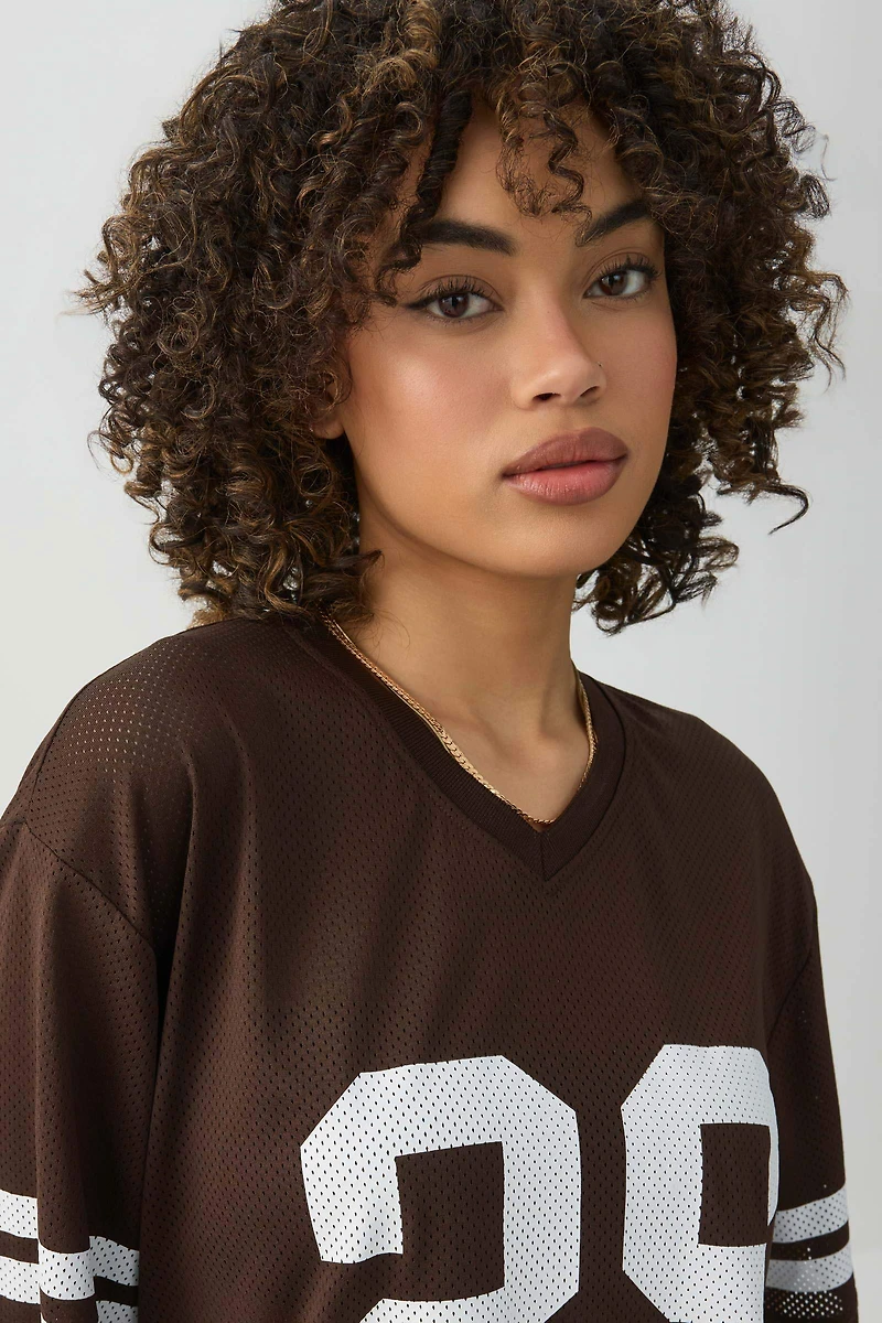 Mesh Football T-Shirt
