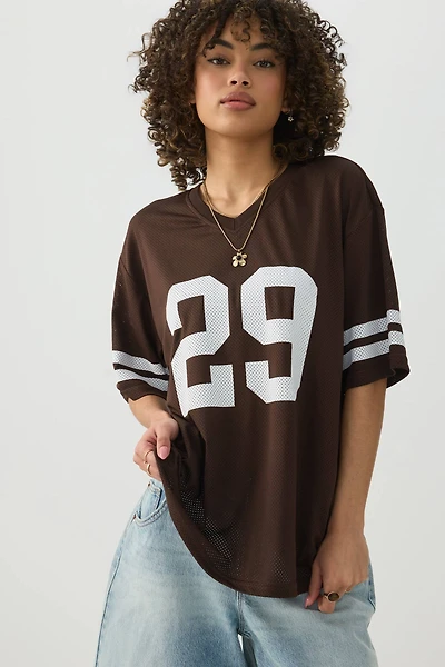 T-shirt football en maille