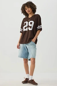 Mesh Football T-Shirt