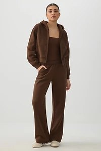 Veste courte à capuchon en Molleton MADESOFT™