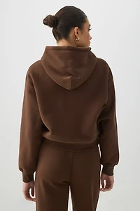 Veste courte à capuchon en Molleton MADESOFT™