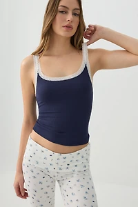 Rib PJ Tank Top
