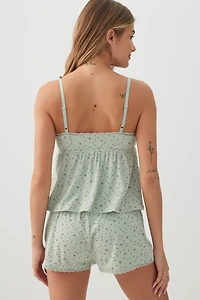Ensemble nuisette côtelé très doux