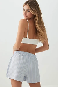 Short boxeur en popeline