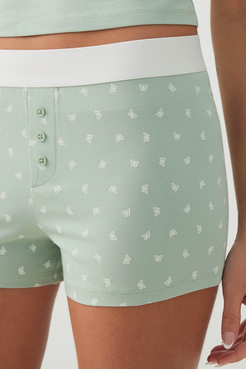 Boxeur pyjama imprimé