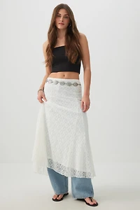 Lace Maxi Skirt