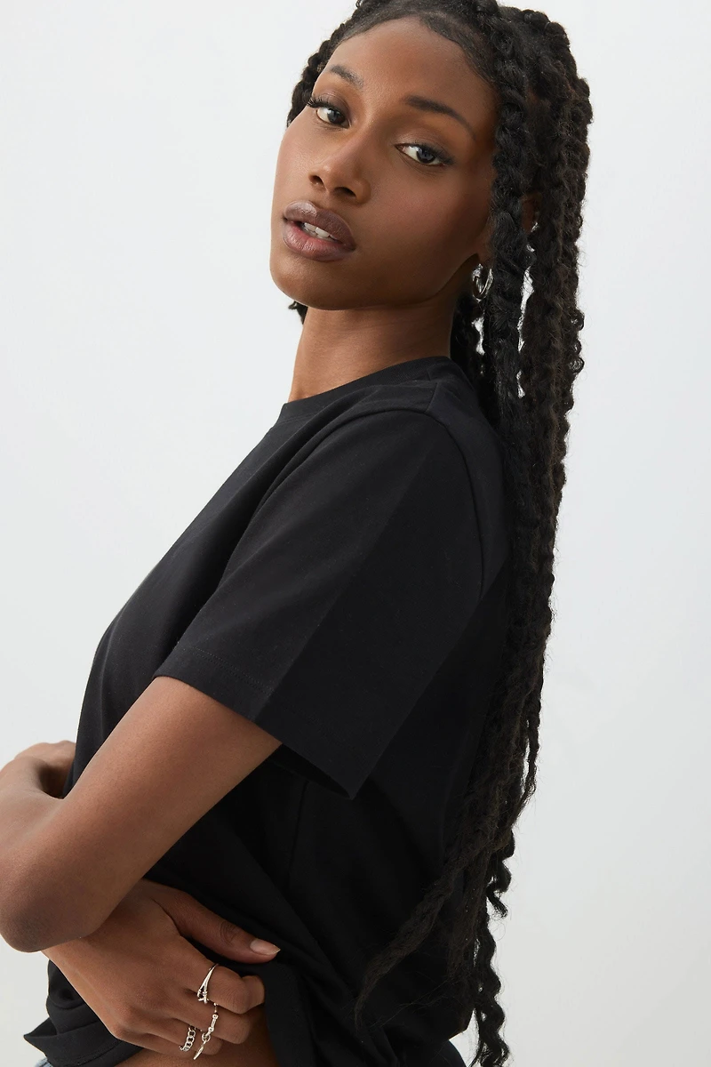 Basic Relaxed Short Sleeve T-Shirt