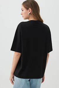 Basic Oversized Short Sleeve T-Shirt