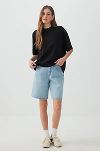 Basic Oversized Short Sleeve T-Shirt