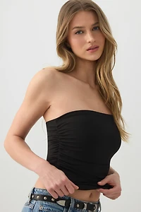 Ruched Tube Top