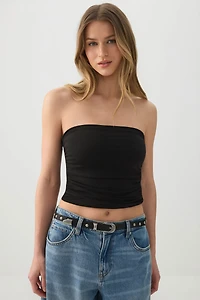 Ruched Tube Top