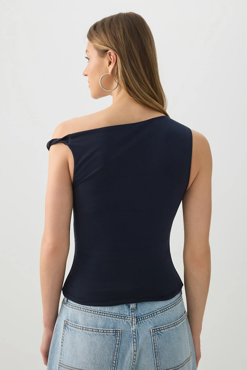 Camisole asymétrique