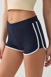 Short très doux à liséré contrastant