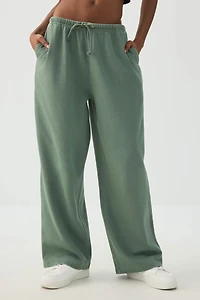 Washed Wide Leg Sweatpant