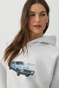 Washed Graphic Hoodie