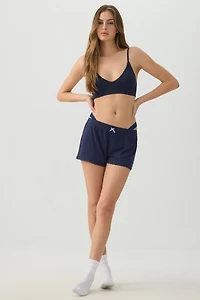 Everyday Pointelle Bralette with Removable Foam