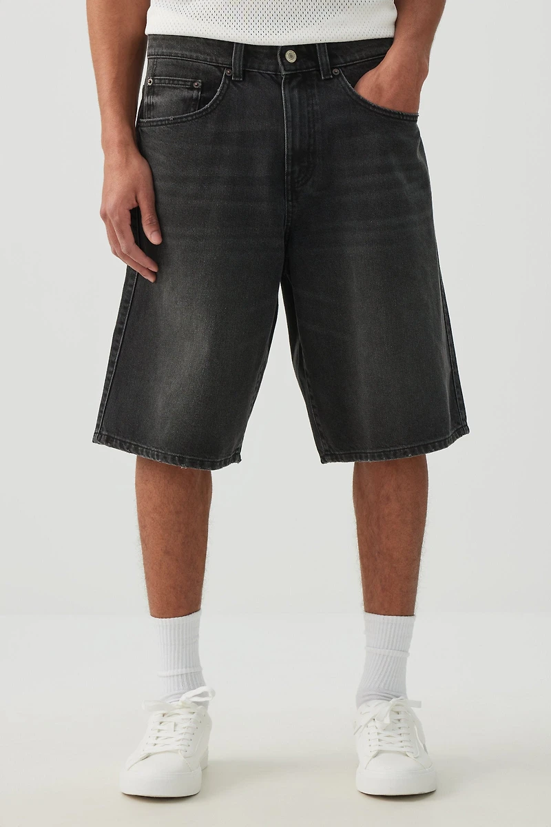 Baggy Denim Shorts