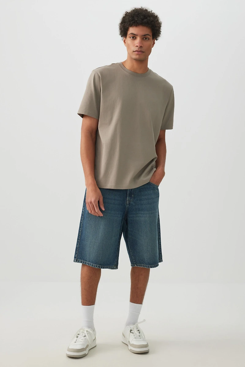 Baggy Denim Shorts