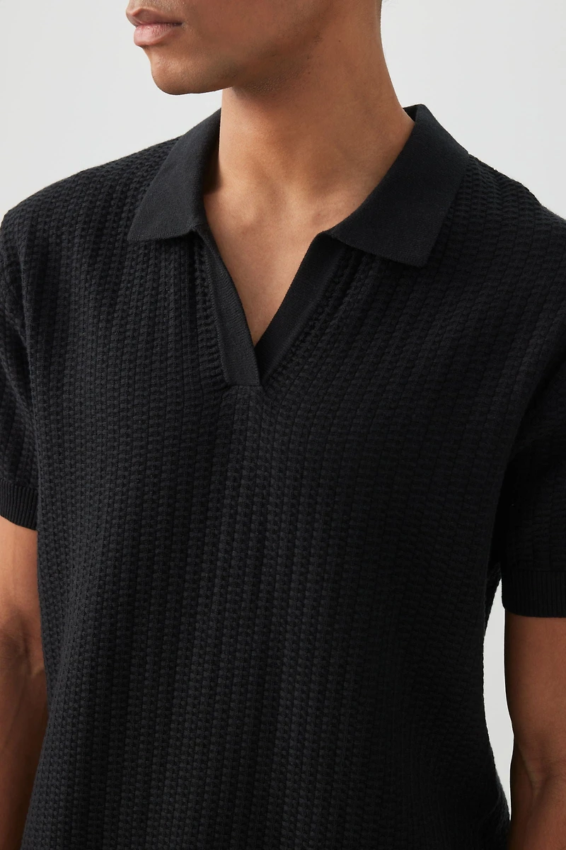 Knitted Polo Shirt
