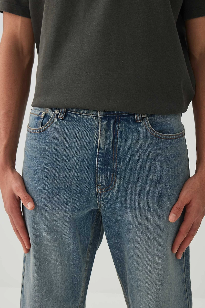 Stretch Straight Leg Jeans