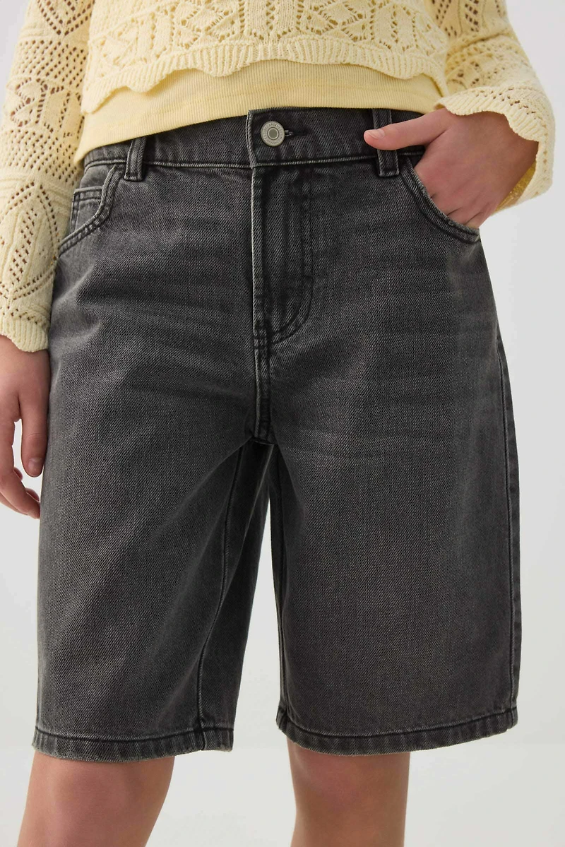 Elastic Waist Jorts