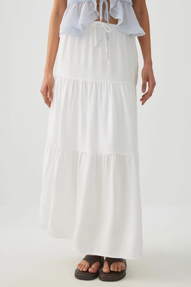 Tiered Maxi Skirt