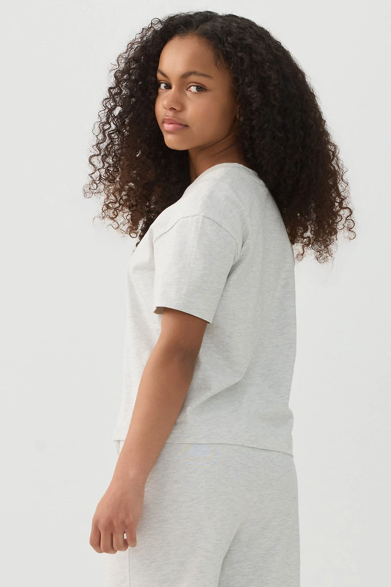 Wide Leg Jersey Pants
