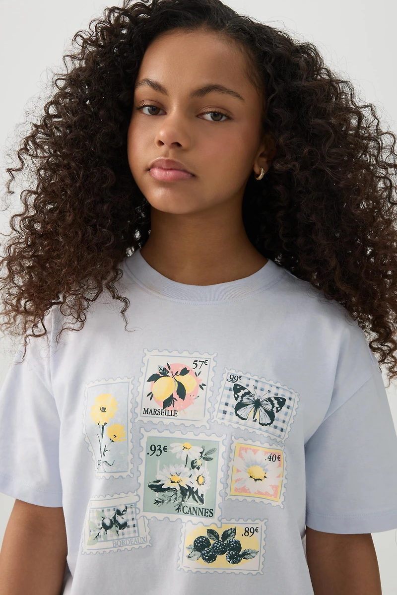 T-shirt graphique ample