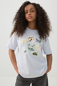 T-shirt graphique ample