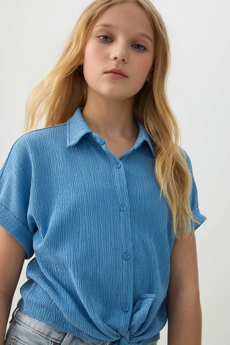 Tie Front Shirt