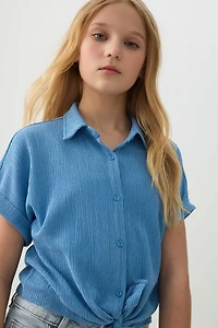 Tie Front Shirt