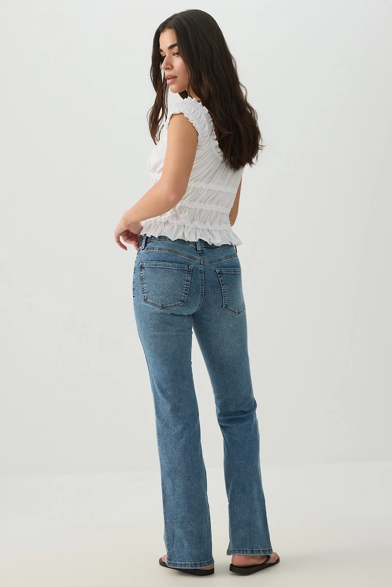 The Idol Fit Low Rise Flare Jean