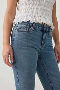 Jean évasé et taille basse coupe Idole