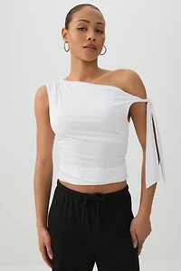 Asymmetrical Off Shoulder Top